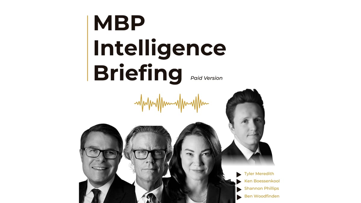 MBP Ep 11: Intelligence Roundtable (Paid Version)