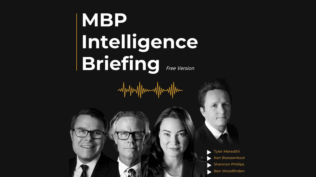 MBP Ep 22: Intelligence Briefing (Free Version)